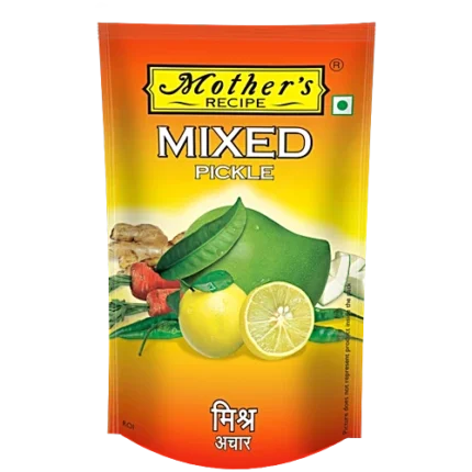 Mother's Recipe Pickle - Mixed, 500 g Pouch
