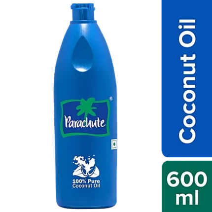 Parachute 100% Pure Coconut Oil, 600 ml Bottle