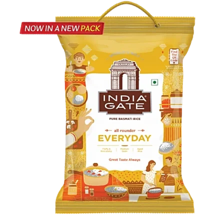 India Gate Everyday Basmati Rice, 5 kg